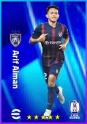 Carte de Arif Aiman · RMF