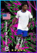Carte de Weston McKennie · CMF