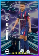 بطاقة Arif Aiman · RMF