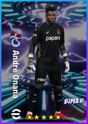 Carte de André Onana · GK