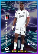 Carte de Emmanuel Agbadou · CB