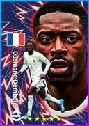 Carte de Ousmane Dembélé · CF