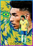 بطاقة Igor Jesus · CF