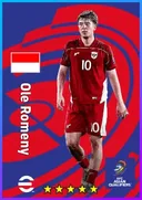بطاقة Ole Romeny · CF