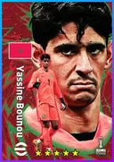 بطاقة Yassine Bounou · GK