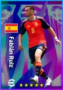 Carte de Fabián Ruiz · CMF