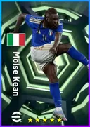 Carte de Moise Kean · CF