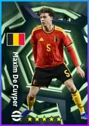 بطاقة Maxim De Cuyper · LB