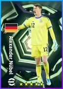 Carte de Alexander Nübel · GK