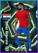 بطاقة Omar Alderete · CB