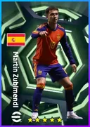 Martín Zubimendi DMF card