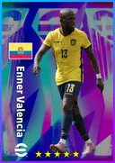 Carte de Enner Valencia · CF