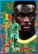 Carte de Moussa Niakhaté · CB