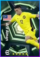 Carte de Arif Aiman · RMF
