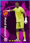 بطاقة Mehdi Benabid · GK