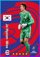 بطاقة Jo Hyeon-Woo · GK