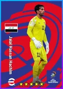 Jalal Hassan Hachim GK card