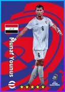 بطاقة Munaf Younus · CB