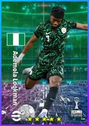 بطاقة Ademola Lookman · SS