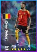 بطاقة Zeno Debast · CB