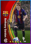 Carte de Anthony Gordon · LWF