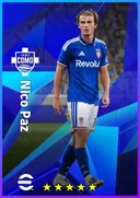 Carte de Nico Paz · AMF