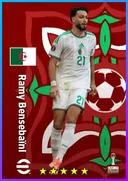 Carte de Ramy Bensebaïni · CB