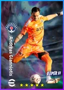 Carte de Andreas Gianniotis · GK