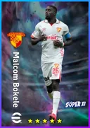 بطاقة Malcom Bokele · CB