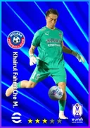 Khairul Fahmi Che M. GK card