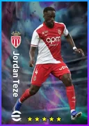 Carte de Jordan Teze · RB