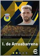 I. de Arruabarrena GK card