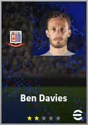 بطاقة Ben Davies · CB