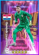 بطاقة Dominik Livaković · GK