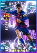 Pedri CMF card