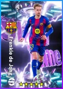 Frenkie de Jong DMF card