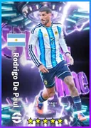 بطاقة Rodrigo De Paul · CMF