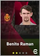 بطاقة Benito Raman · CF