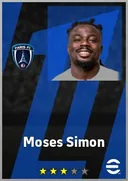 بطاقة Moses Simon · LWF