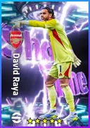 David Raya GK card