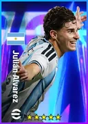 Julián Alvarez CF card
