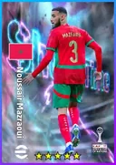 Noussair Mazraoui LB card