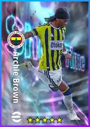 Carte de Archie Brown · LB