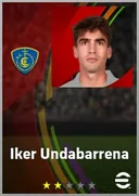 بطاقة Iker Undabarrena · DMF