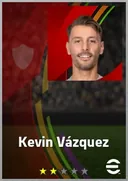 Carte de Kevin Vázquez · RB