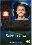 Carte de Rubén Yáñez · GK