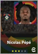 Carte de Nicolas Pépé · RWF