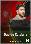 Carte de Davide Calabria · RB