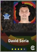 بطاقة David Soria · GK