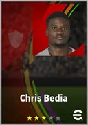 بطاقة Chris Bedia · CF